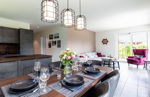 Butjadingen Apartment | Beautiful apartment for 6 guests with WIFI, TV, terrace and parking