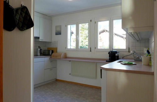 Brienz Apartment | Beautiful apartment for 7 guests with WIFI, TV, terrace and panoramic view