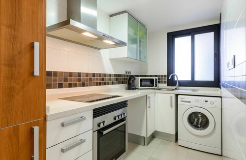 El Grau de Moncofa Apartment | Beautiful apartment for 4 people with A/C, WIFI, pool, TV and terrace