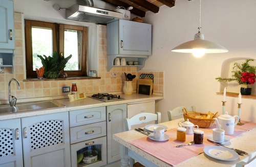 Montieri House | Beautiful apartment in villa for 4 people with pool, terrace and pets allowed