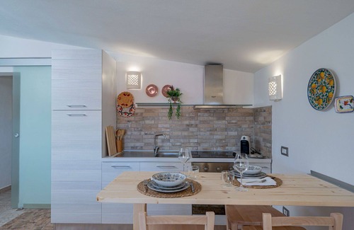 Eden Beach Villa | Beautiful apartment in villa for 3 people with WIFI, A/C, pool, TV and patio
