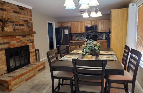 Sulphur House | Beautiful Arbuckle Lake home, secluded, trees Longer Term Rental Discounts