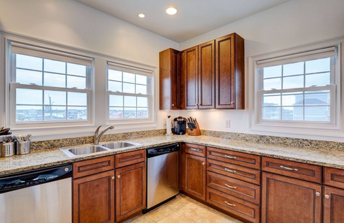 Ocean City Beach House | Beautiful Beachfront home with EXPANSIVE Ocean views! ELEVATOR!