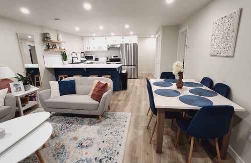 Raymond House | Beautiful, bright, private basement suite. Cozy home away from home!