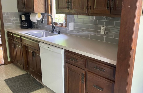Thompsonville Cabin | Beautiful Cabin located on the Betsie River and close to Crystal Mountain Resort