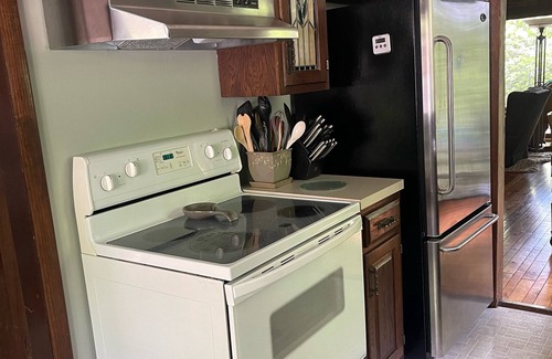 Thompsonville Cabin | Beautiful Cabin located on the Betsie River and close to Crystal Mountain Resort