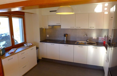 Chermignon Apartment | Beautiful apartment for 5 people with WIFI, TV and balcony