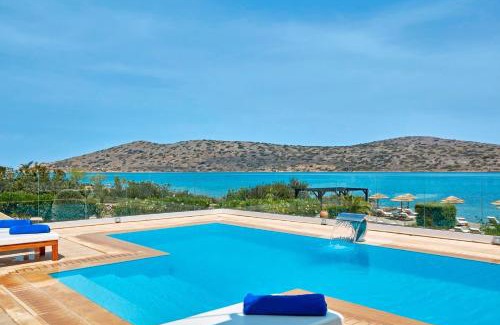 Elounda Villa | Beautiful Crete Villa 4 Bedrooms Villa Cretan Seafront Private Pool & Close To Town Elounda