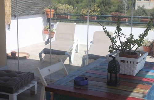 La Cala del Moral Apartment | Beautiful penthouse on the coast, with large terrace, sea views and Wifi