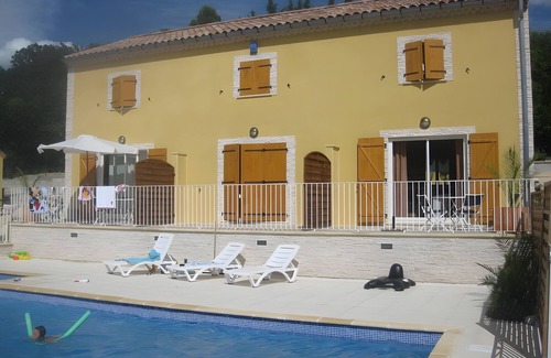 Lagorce Apartment | Beautiful Estate in the South of Ardèche with Large Pool, BBQ, and Games
