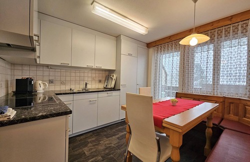 Saas-Fee Apartment | Beautiful flat with a great view in Haus Belvedere