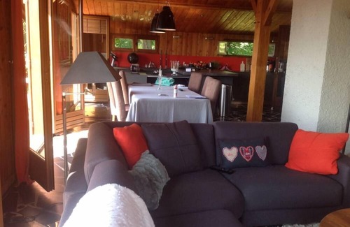 Saint-Martin-d'Uriage Ski Chalet | Beautiful comfortable chalet, isolated, altitude 900m, unobstructed view of the peaks, 2 hectare park