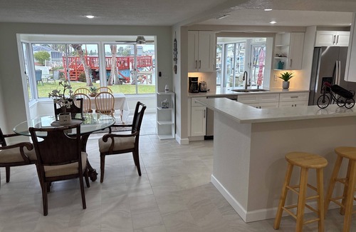 New Port Richey House | Beautiful home on a deep water canal leading to the Gulf of Mexico.