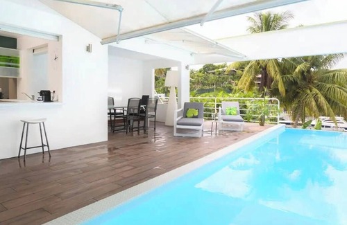 Bas du Fort Villa | Beautiful modern villa facing the lagoon