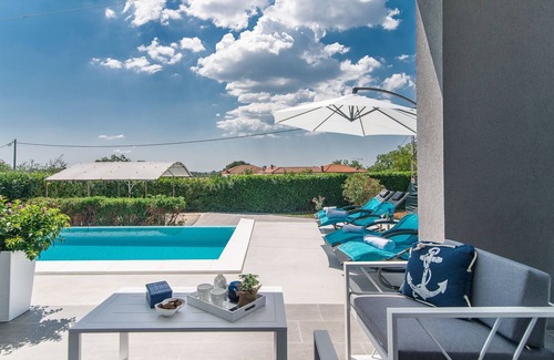 Sveti Petar u Sumi Cottage | Beautiful newly built Villa Oleandra for up to 5 persons, with private pool