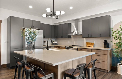 Columbia Falls Condo | Beautiful New Downtown Columbia Falls Condo near Glacier National Park!