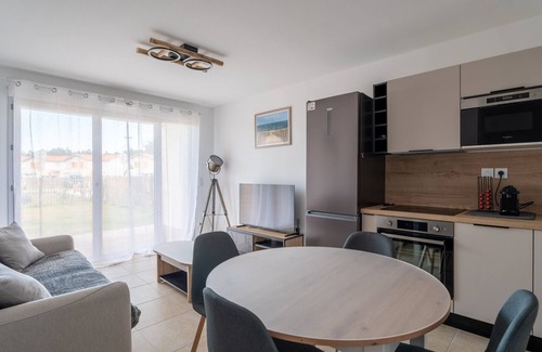 Mimizan Apartment | Beautiful New T2 Apartment with Garden, Parking and WIFI in Mimizan