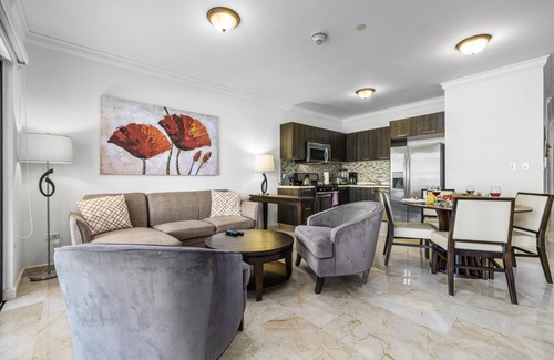 Washington Condo | Beautiful One Bedroom Ground Level @ PalmAruba