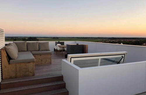 Cadzand-Bad Apartment | Beautiful penthouse with spectacular sea view and swimming pool