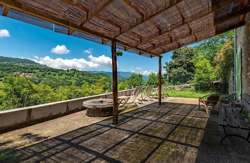 Penta-di-Casinca House | Beautiful private villa for 8 guests with A/C, WIFI, patio, panoramic view and parking