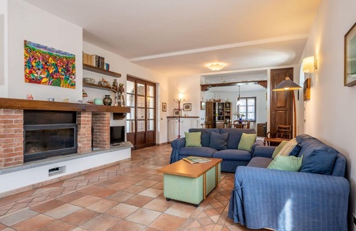 Basaluzzo Villa | Beautiful private villa with private pool, hot tub, WIFI, TV, patio, pets allowed and panoramic .