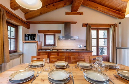 Sampeyre House | Beautiful private villa for 9 guests with TV, patio and parking