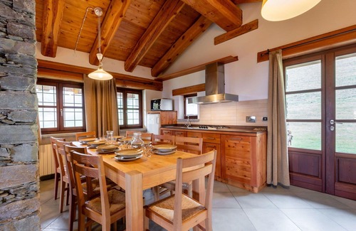 Sampeyre House | Beautiful private villa for 9 guests with TV, patio and parking