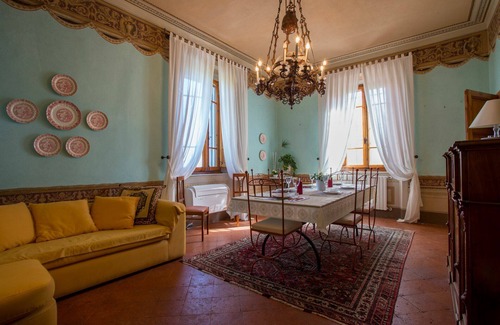 Fabbrica Villa | Beautiful private villa for 13 people with A/C, pool, WIFI, TV, panoramic view and parking