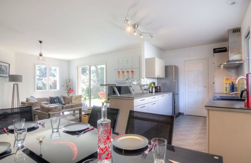 Labenne-Ocean House | Beautiful private villa for 6 people with WIFI, TV, terrace and parking