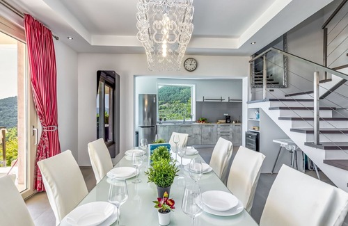 Golubici Villa | Beautiful private villa with WIFI, A/C, hot tub, private pool, TV, terrace, panoramic view, parking