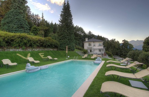 Baveno Villa | Beautiful private villa with hot tub, sauna, private pool, A/C, WIFI, TV, patio and panoramic view