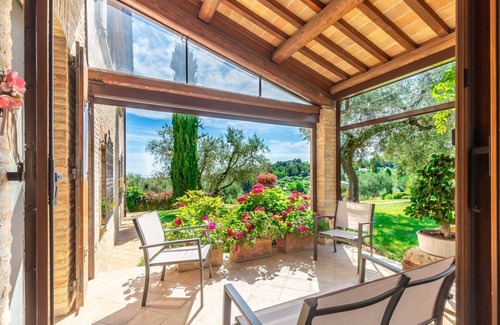 Fano Villa | Beautiful private villa with private pool, WIFI, TV, veranda, panoramic view and parking