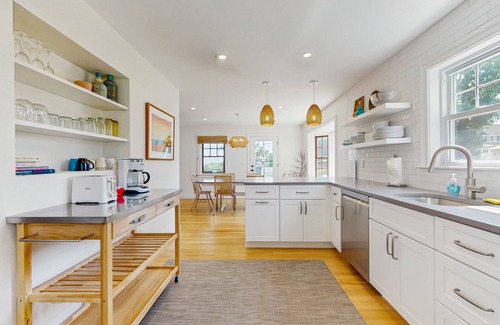 Sagamore Beach House | Beautiful renovated ocean view home: walk to beach, tennis & playground