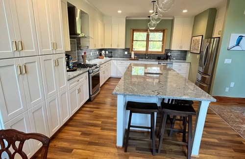 Sandpoint House | Beautiful River's Edge, upscale rustic retreat in the Kaniksu National Forest.