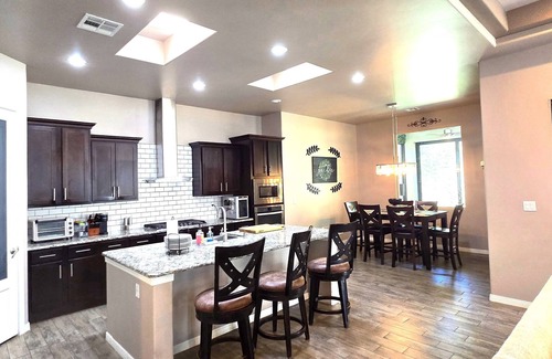 Biggs Field House | Beautiful & Spacious 4-bedroom Home: Game Room, Enclosed Patio, Outdoor Grill