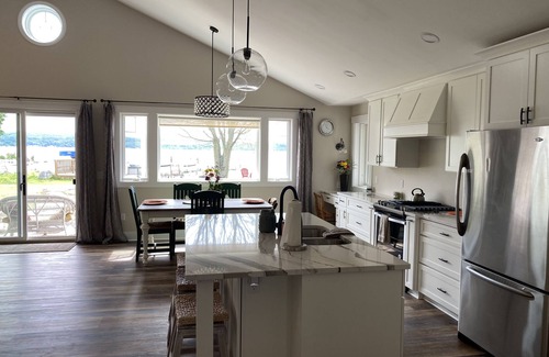 Boyne City House | Beautiful, spacious lake front home in the heart of Boyne City!