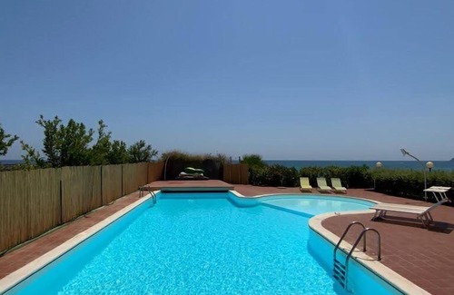Sarroch Villa | Beautiful Split Villa, Right On The Beach With Swimming Pool And Tennis Court!