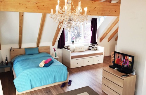 Itzling Apartment | Beautiful studio in Salzburg City, garden on the groundfloor