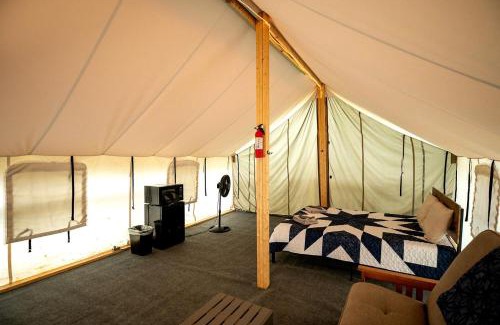 Logan Other | Beautiful Tented Cabin Nestled Amidst Trees with Incredible Hiking Trails Near in Logan, Ohio