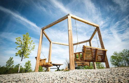 Logan Other | Beautiful Tented Cabin Nestled Amidst Trees with Incredible Hiking Trails Near in Logan, Ohio