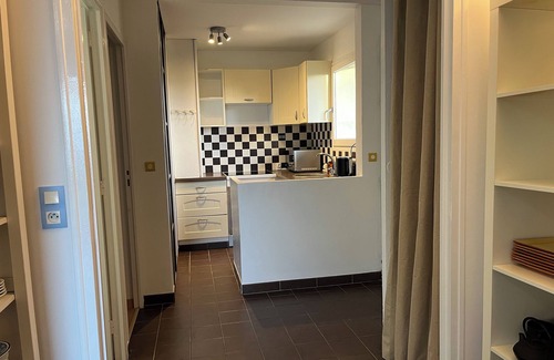 Erquy Apartment | Beautiful view of the port and the Verdelet. Garden level. Wifi