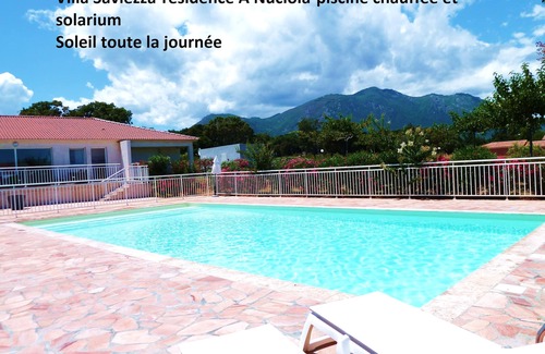 Prunete Villa | Beautiful villa* 3bed.-150m beach-clim-piscIne.chauffée-private garden in PRUNETE