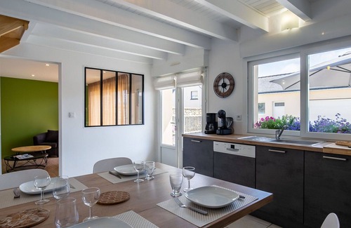 Guisseny House | Beautiful villa for 5 people with WIFI, TV, terrace and pets allowed