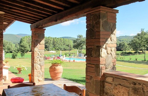 Montieri Villa | Beautiful villa for 6 guests with pool, TV, patio, pets allowed and parking