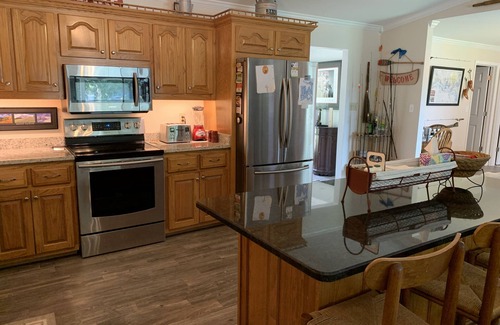 Florence House | Beautiful Wilson Lake One Story Four Bedroom Lake Front Home on Shoals Creek