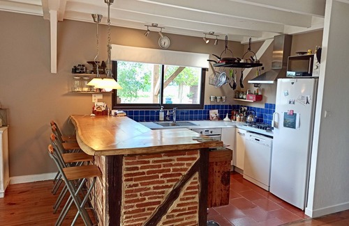 Plazac House | Beautiful wooden house and independent studio. Private pool