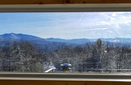Harrietstown House | Beautiful Year Round Adirondack Home with Privacy, Hot Tub and Stunning Views