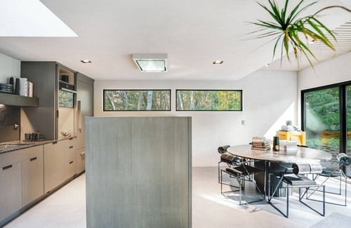 Tuckahoe House | Beautifully Designed and Modern Southampton Home Surrounded by Nature,.