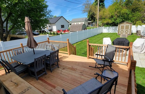 Grand Haven House | Beautifully redone! Fenced yard, close to downtown, no pet fees! n
