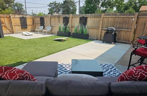 Mar Lee House | Beautify styled 3-bedroom home near Sloan's Lake with backyard and garage.